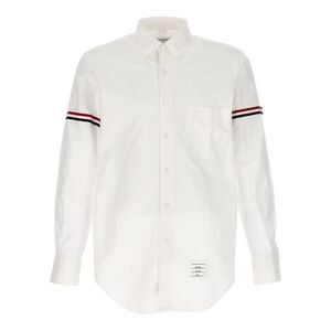 Thom Browne White Cotton Men's Blouse